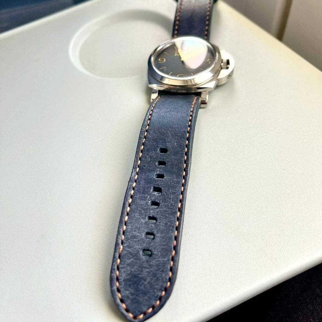 Indianleathercraft Watch Bands Italian leather straps for panerai