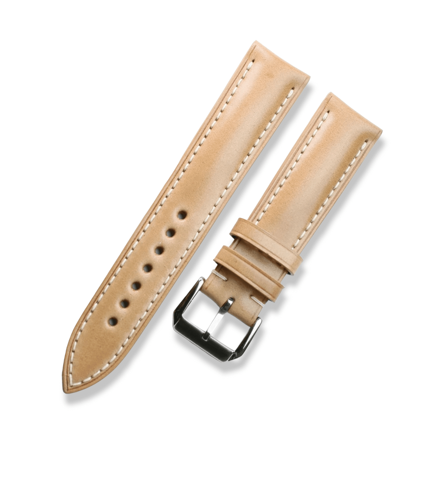 Indianleathercraft Watch Bands Natural / 24mm Shell Cordovan watch strap