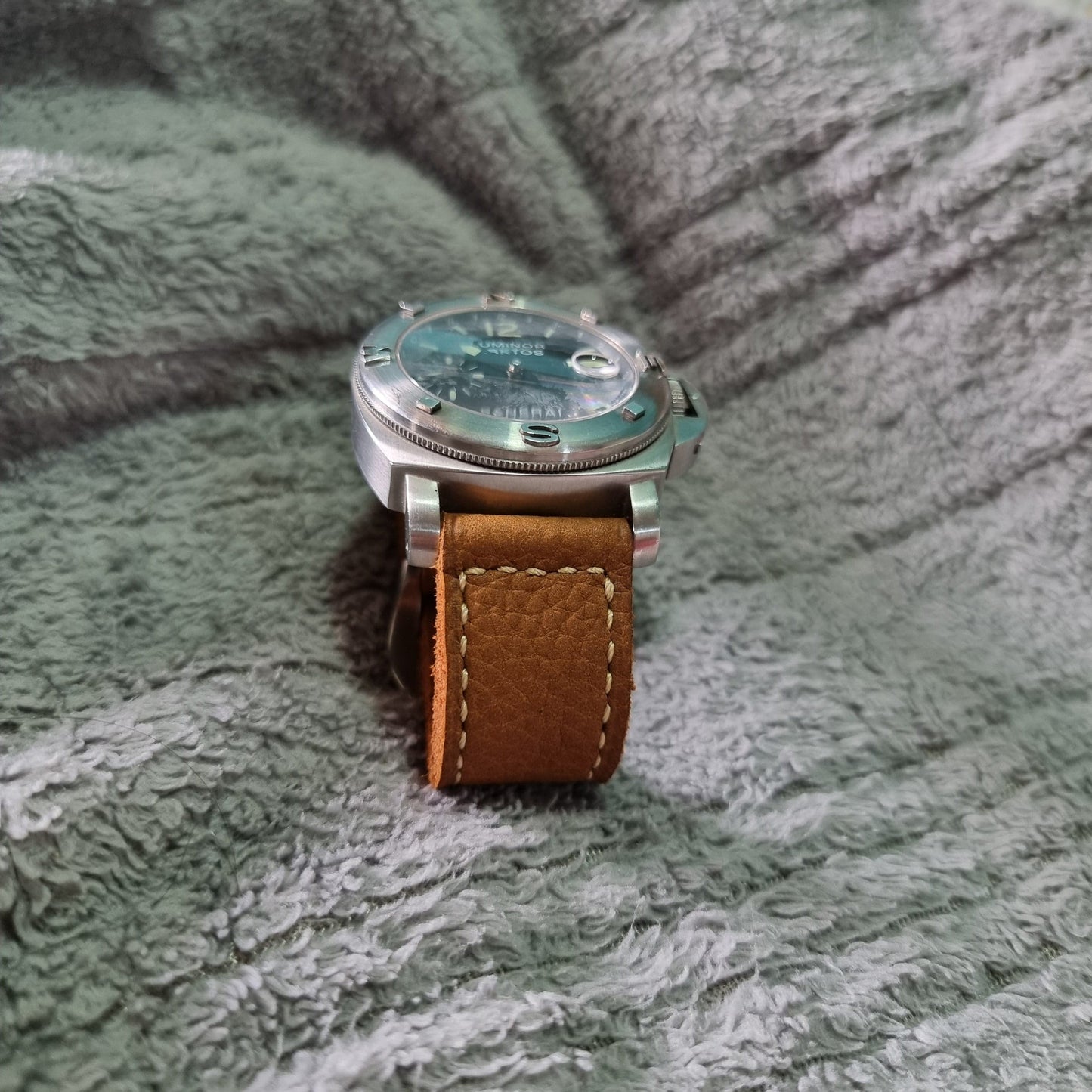 Indianleathercraft Watch Bands panerai luminor 44mm strap