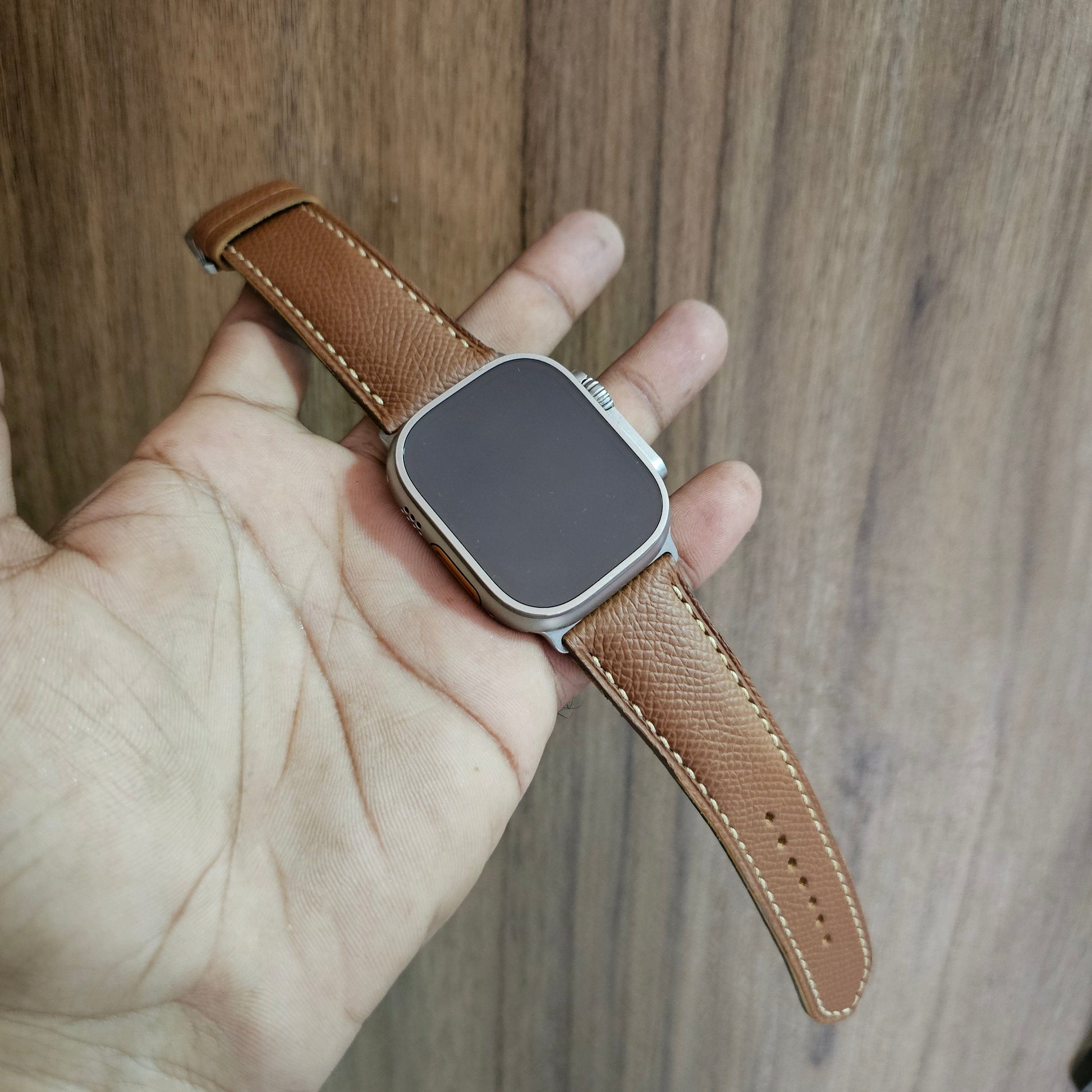 Indianleathercraft applewatchband Epsom leather apple watch bands
