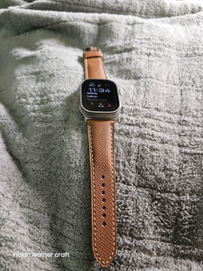 Indianleathercraft applewatchband Epsom leather apple watch bands