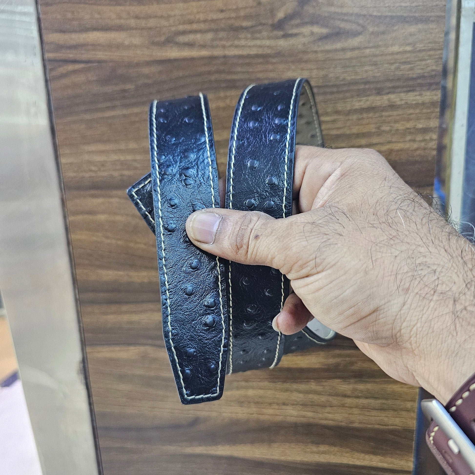 Indianleathercraft Belts Handmade leather belt