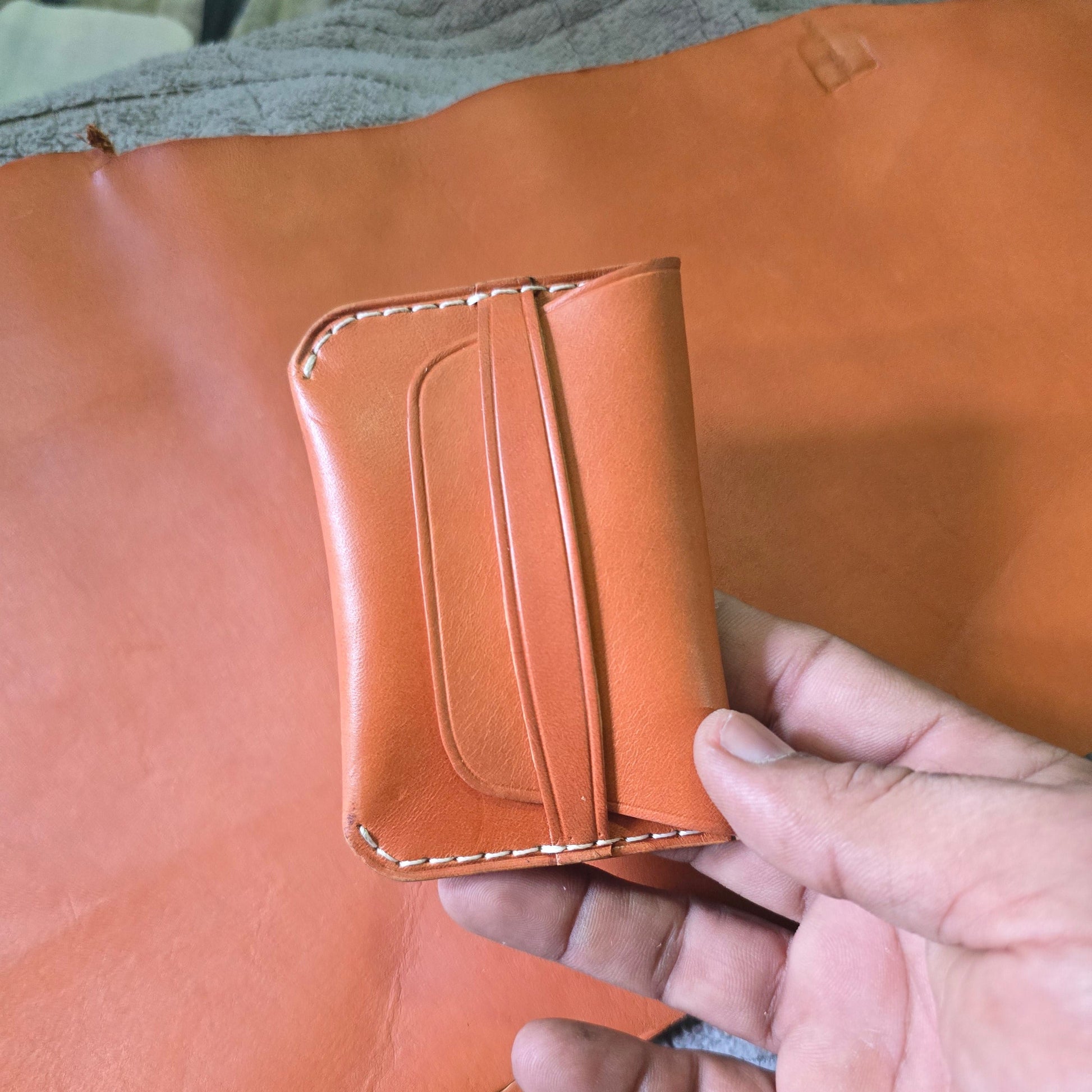 Indianleathercraft Card holders Wickett & Craig USA leather card holder