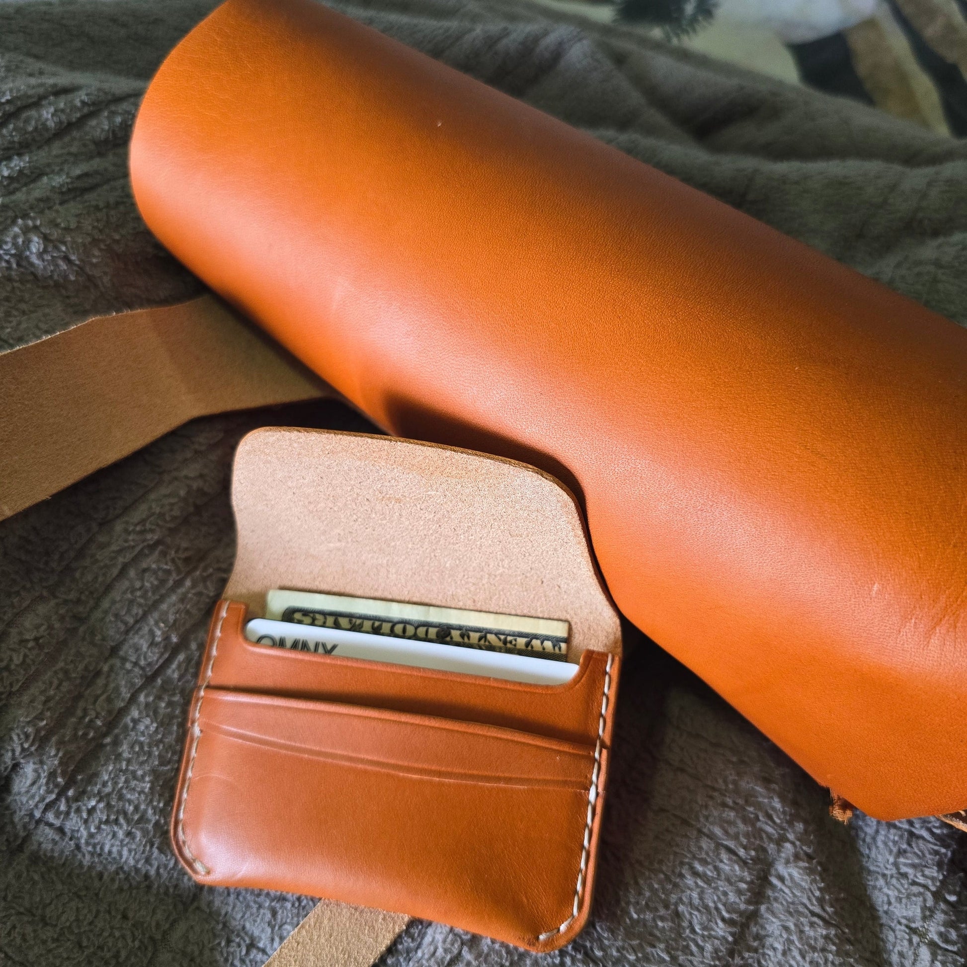 Indianleathercraft Card holders Wickett & Craig USA leather card holder