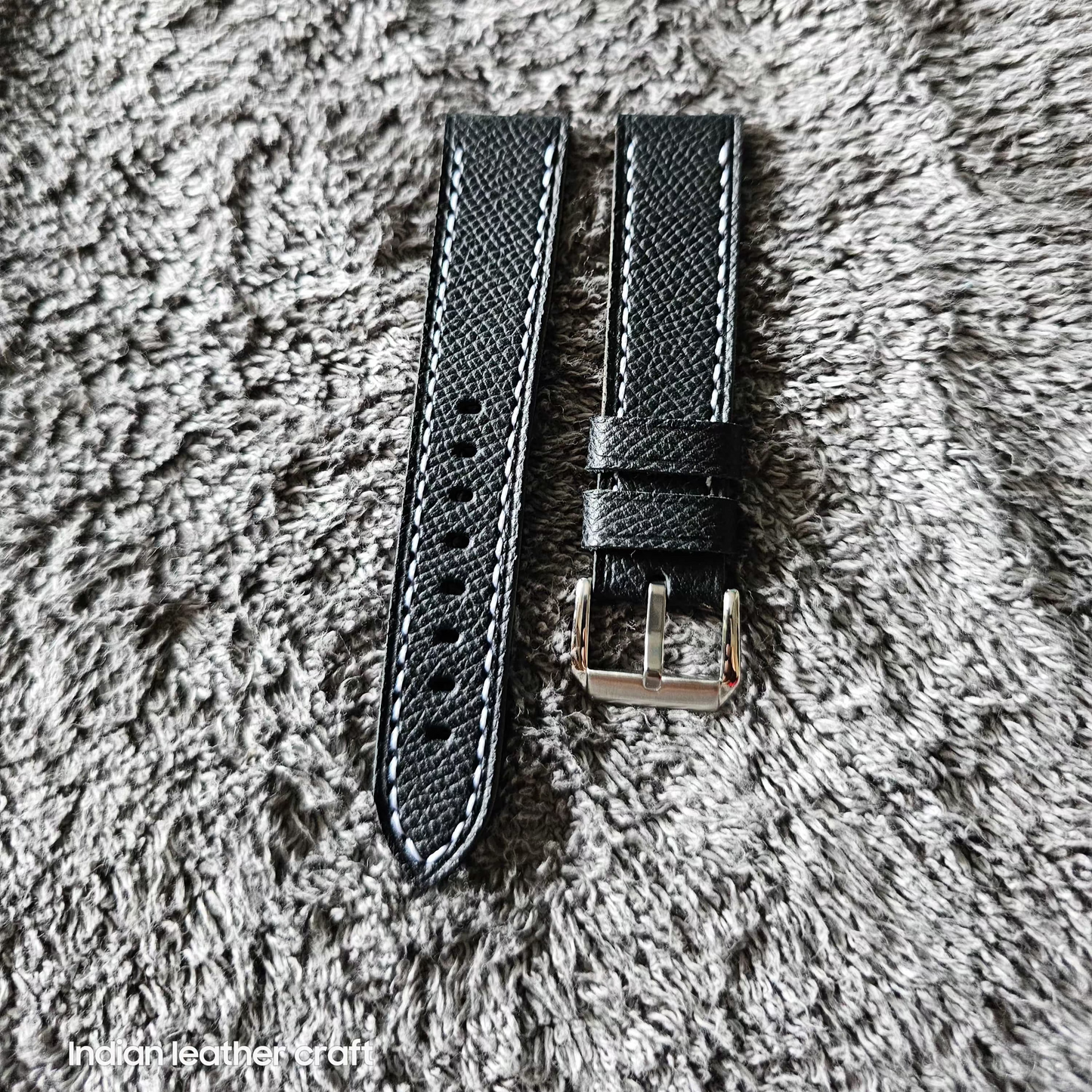 Indianleathercraft Epsom leather strap
