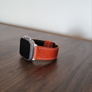 Indianleathercraft Italian leather apple watch bands