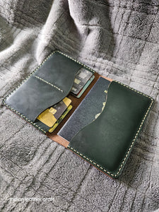 Indianleathercraft leather passport wallet