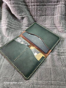 Indianleathercraft leather passport wallet