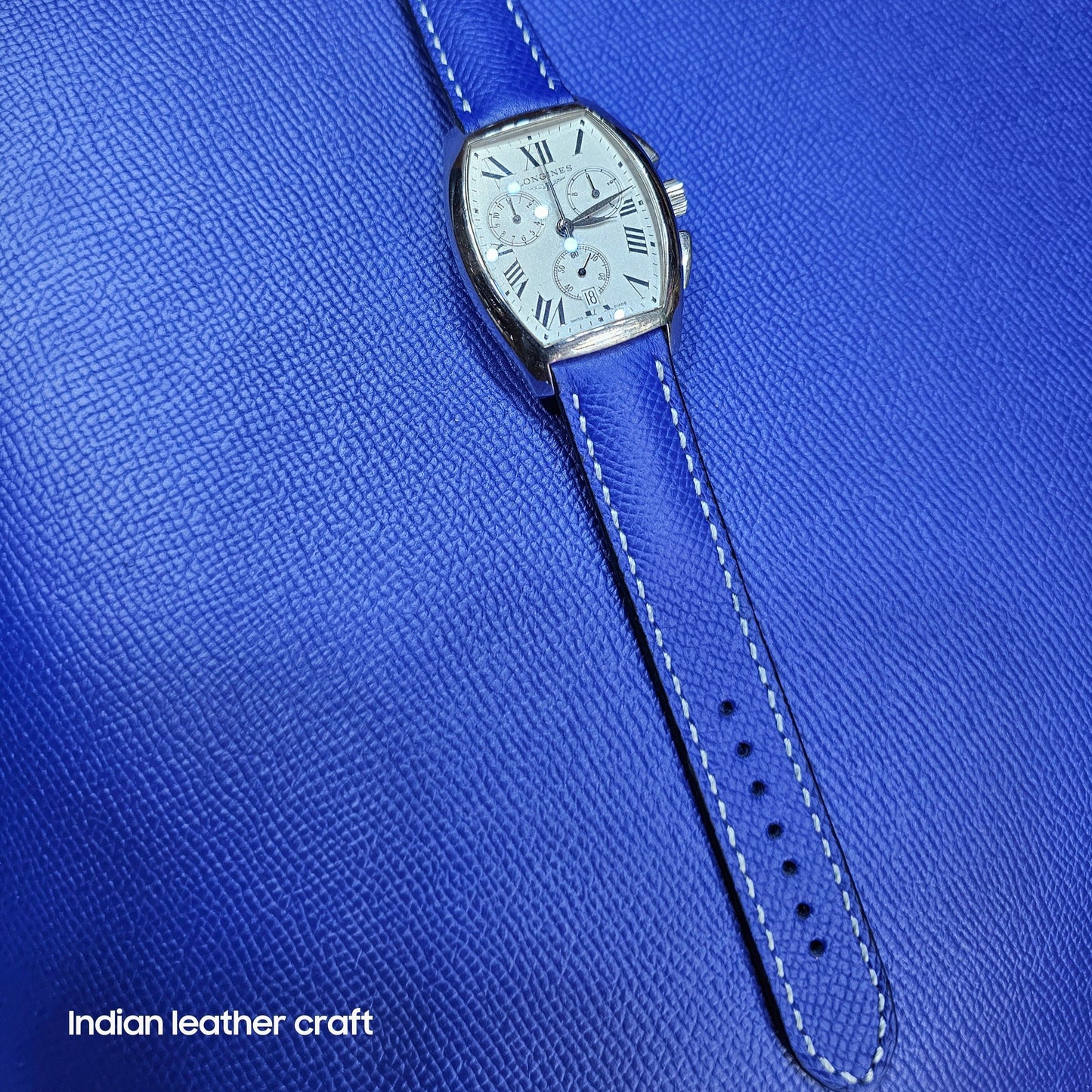Indianleathercraft leather strap Epsom leather strap
