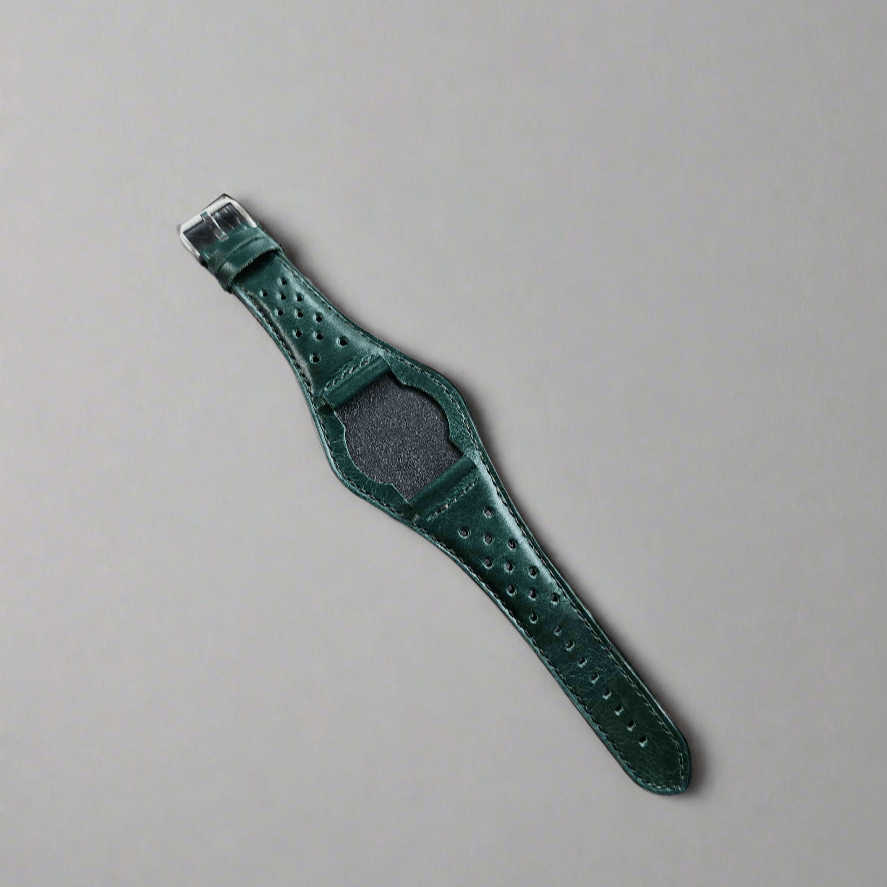 Indianleathercraft leather strap Bund watch strap