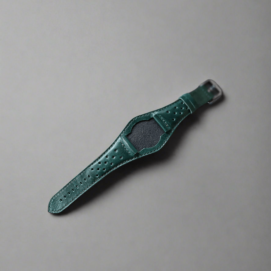 Indianleathercraft leather strap Bund watch strap