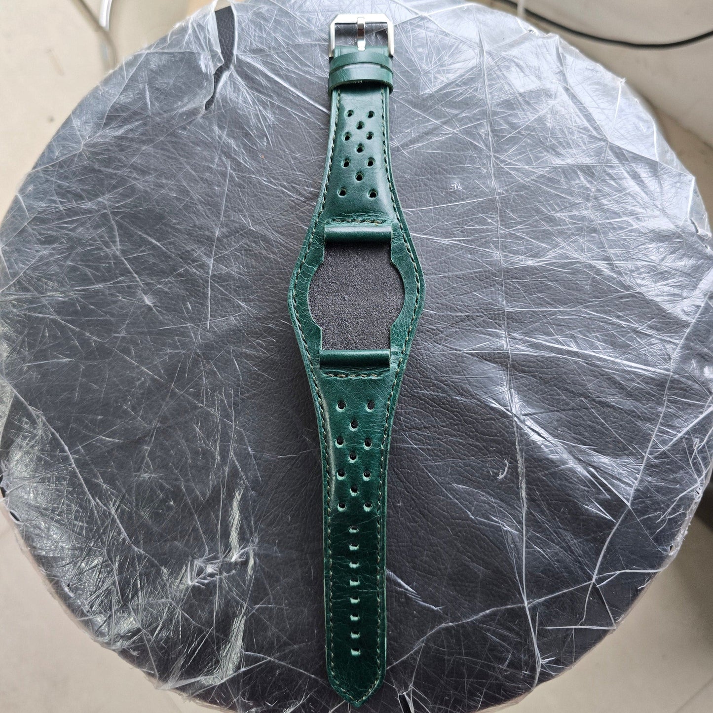Indianleathercraft leather strap Bund watch strap