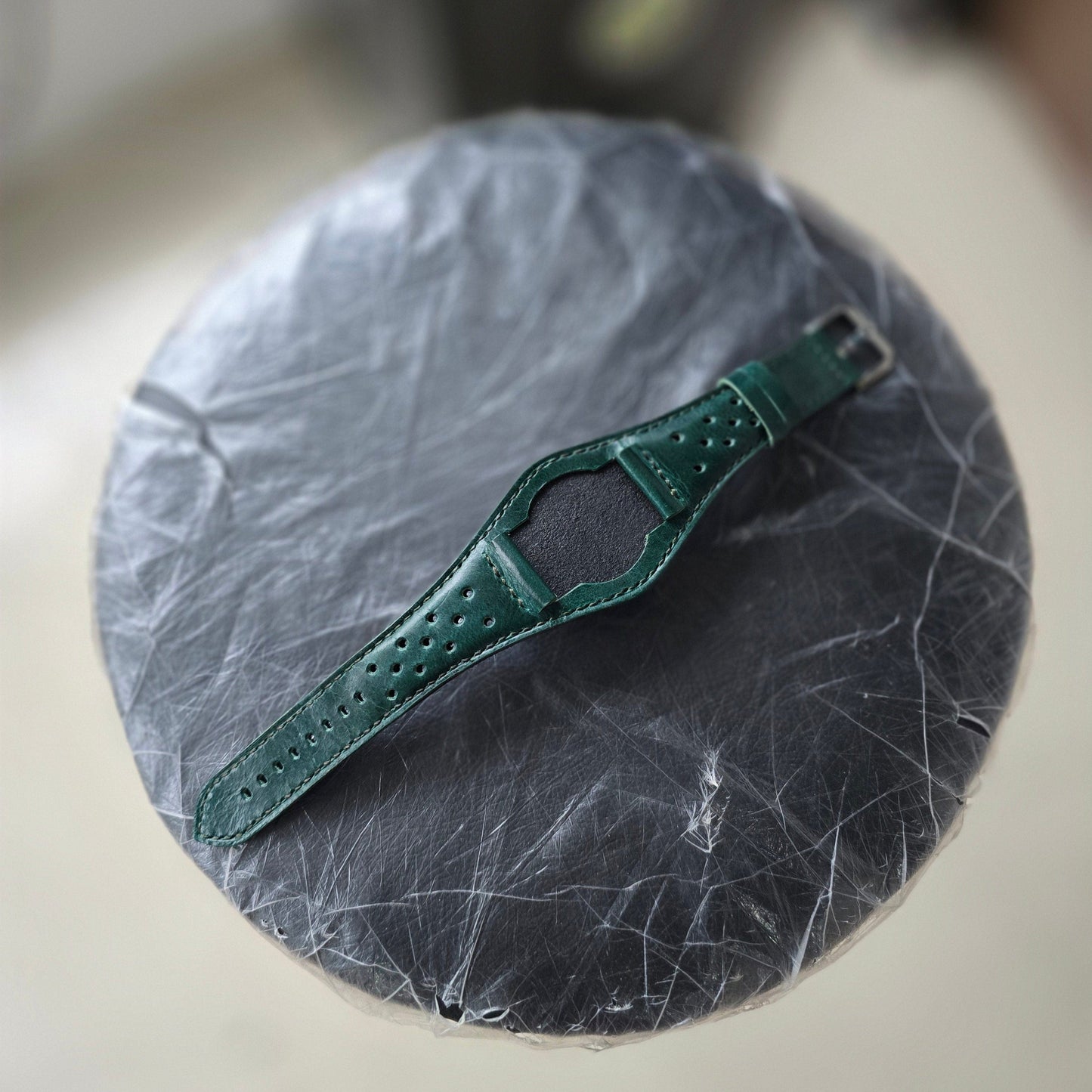 Indianleathercraft leather strap Bund watch strap