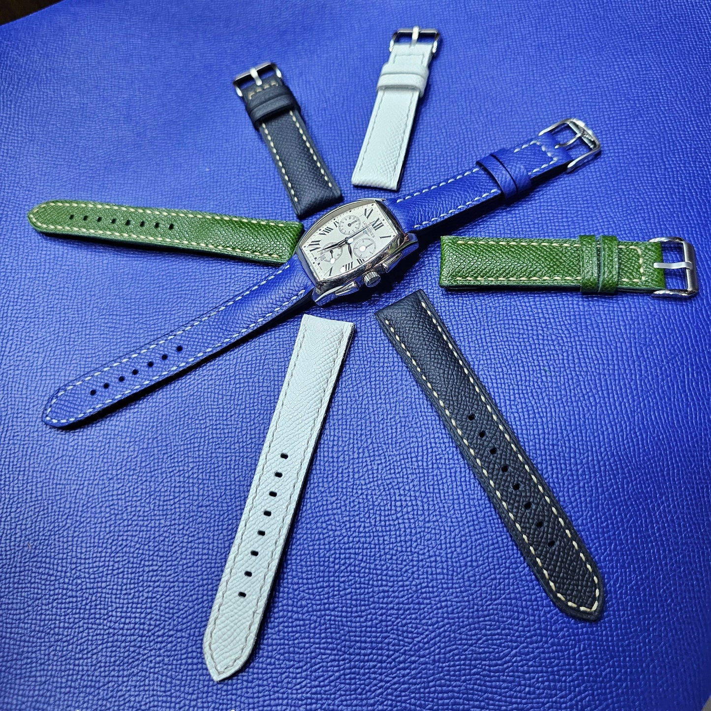 Indianleathercraft leather strap Epsom leather strap
