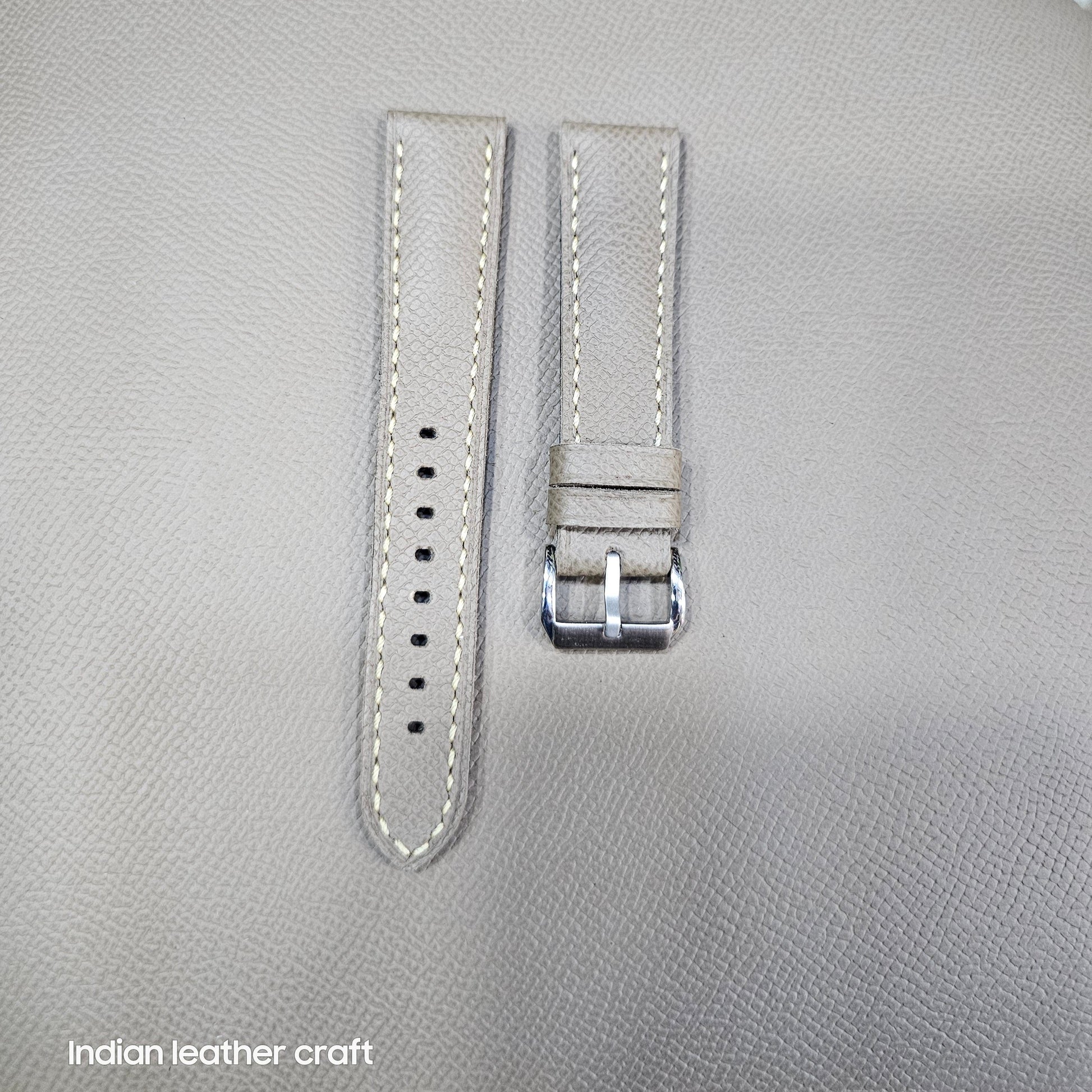 Indianleathercraft leather strap Epsom leather strap