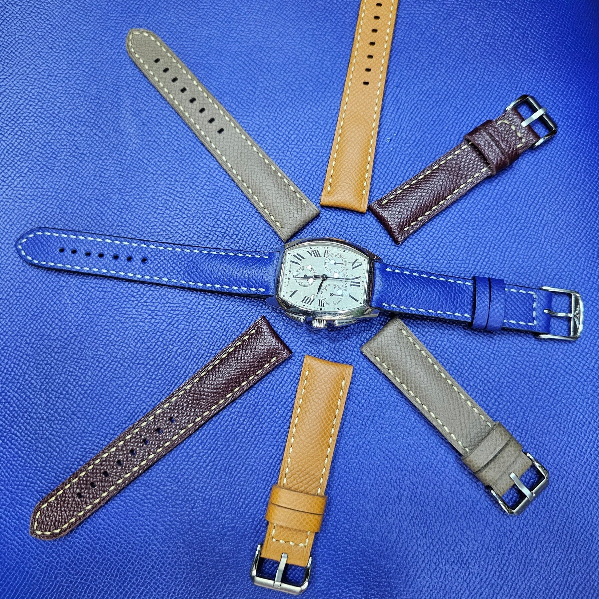 Indianleathercraft leather strap Epsom leather strap