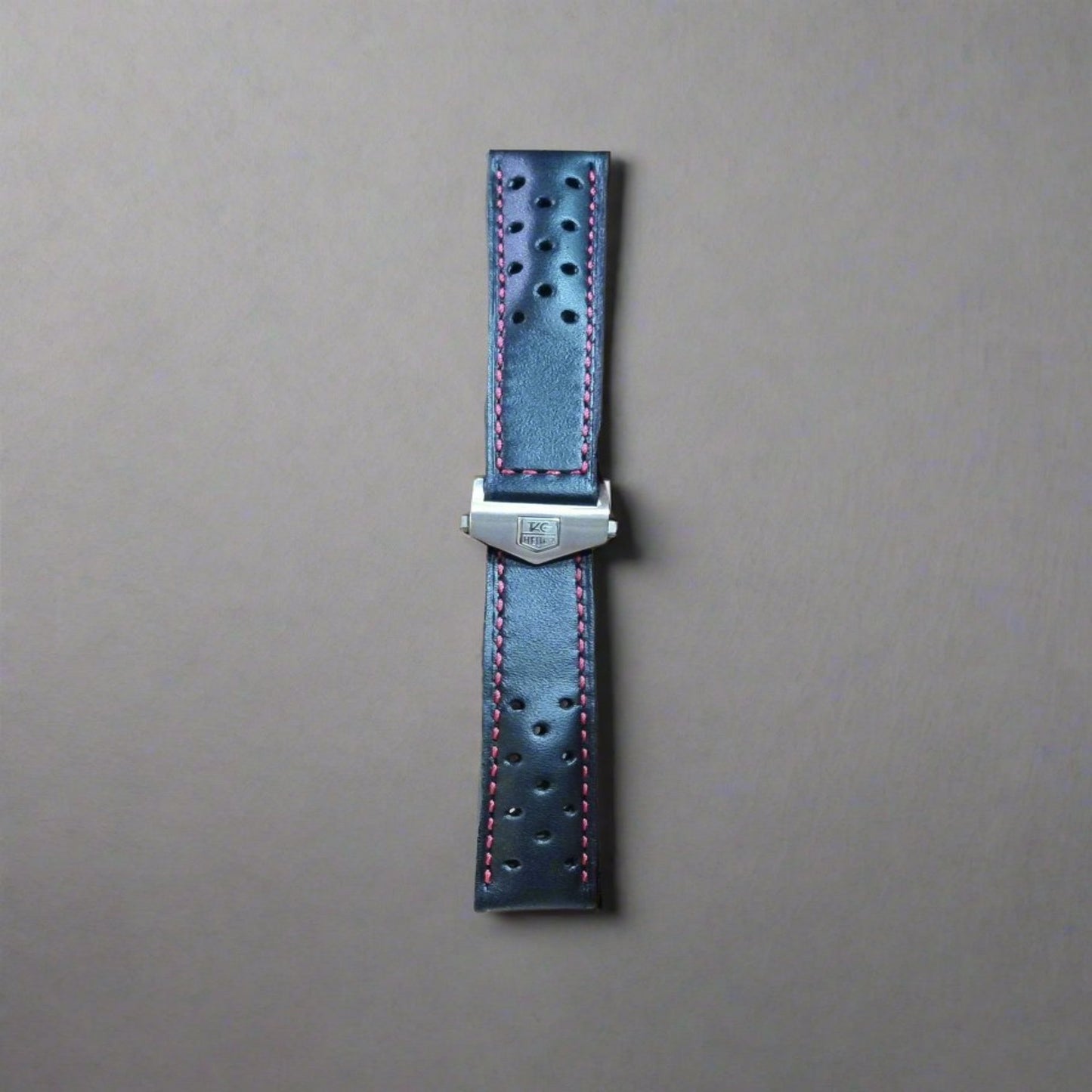 Indianleathercraft Leather strap for tag heuer carrera