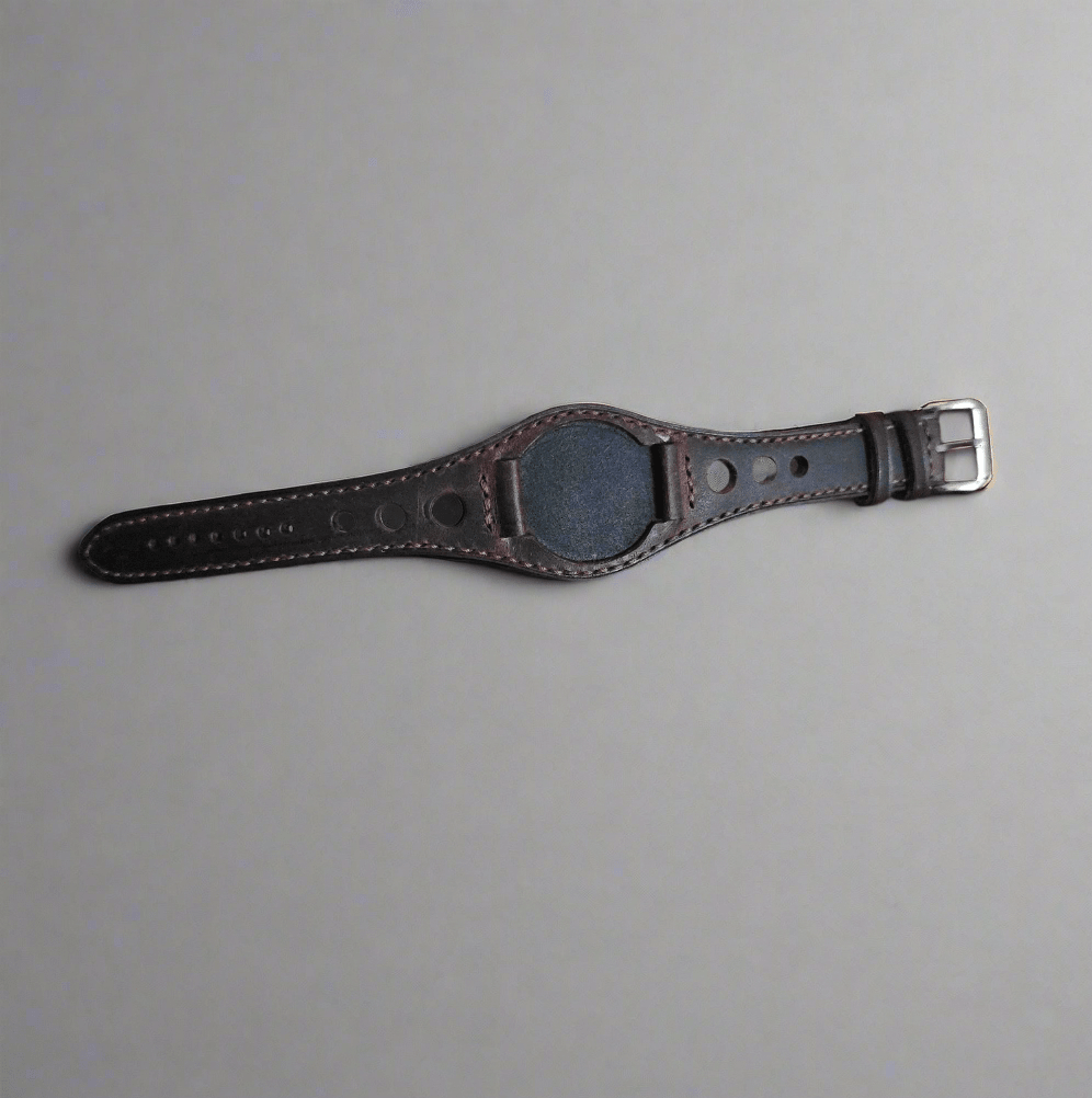 Indianleathercraft leather strap Handmade bund rally leather strap