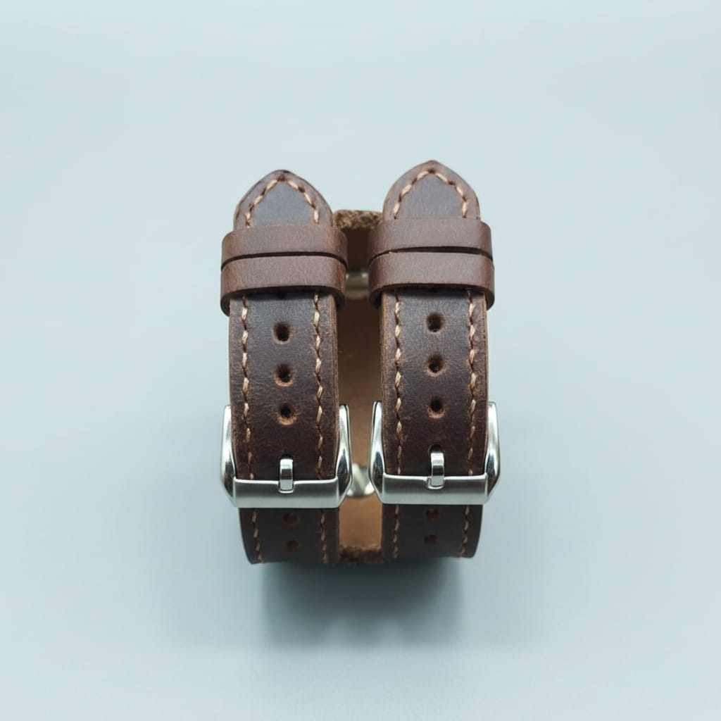 Indianleathercraft leather strap Handmade cuff style bund leather strap