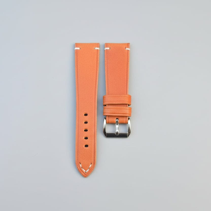 Indianleathercraft leather strap Tan / 20mm Wickett & Craig USA Full grain leather straps