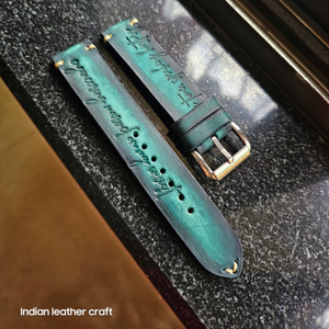 Indianleathercraft leather watch bands Leather watch strap