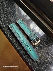 Indianleathercraft leather watch bands Leather watch strap