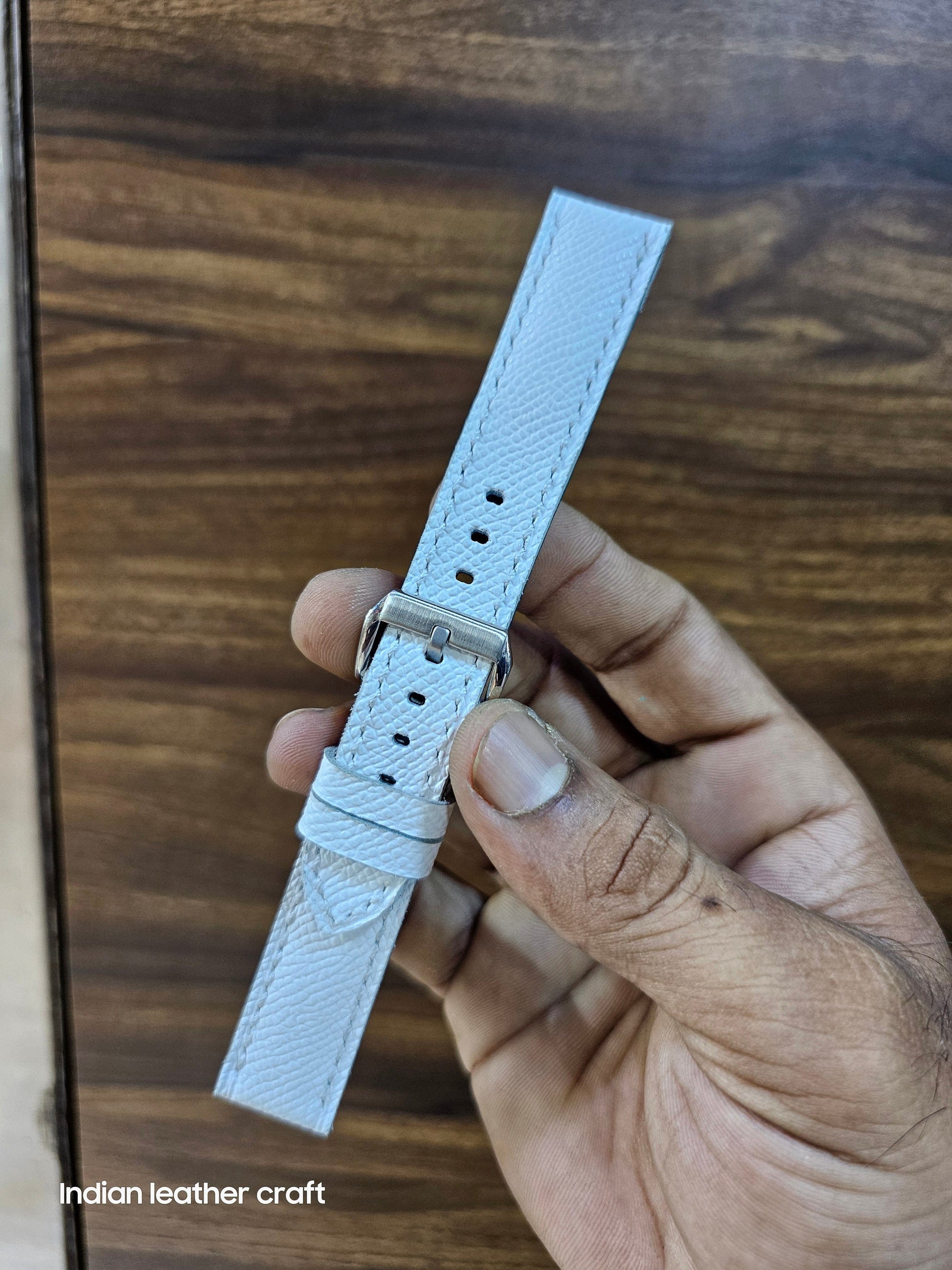 Indianleathercraft Omega moonswatch leather strap