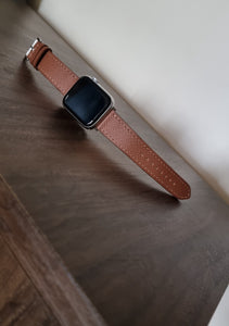 Indianleathercraft Series 8 - 41mm Epsom leather apple watch bands
