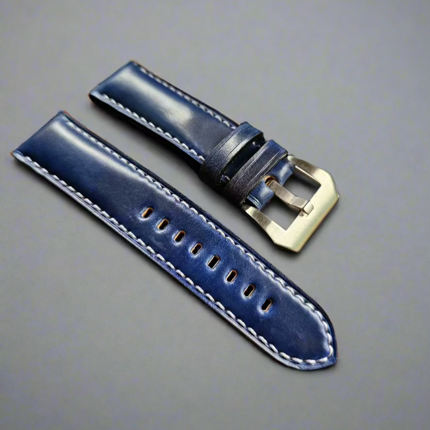 Indianleathercraft Shell cordovan leather panerai straps