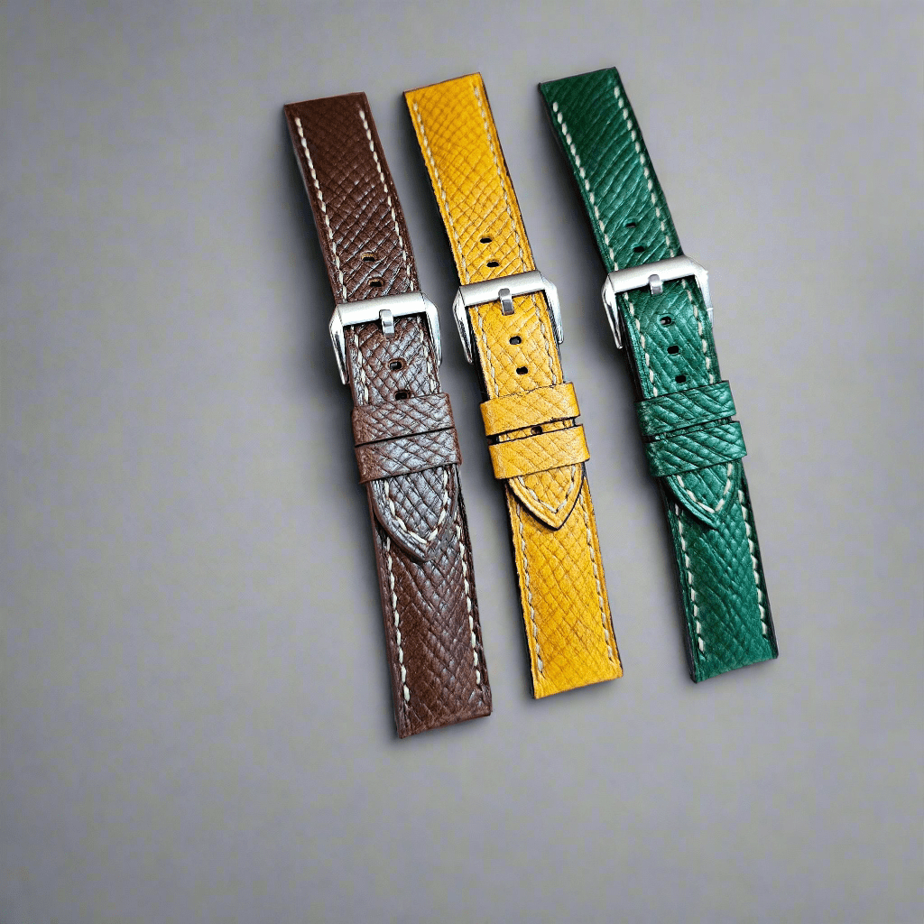 Indianleathercraft straps Handmade Italian leather strap
