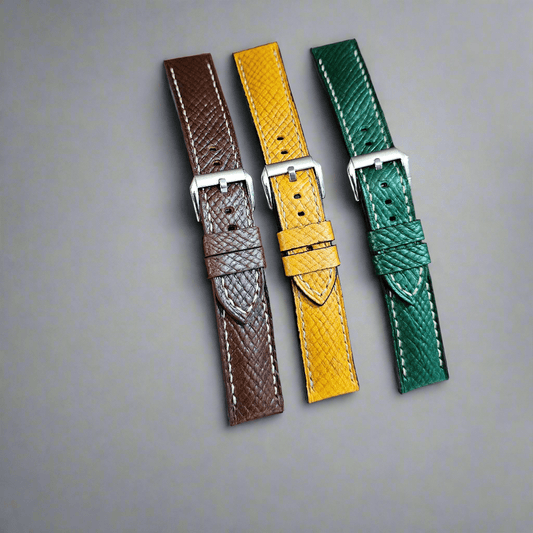 Indianleathercraft straps Handmade Italian leather strap