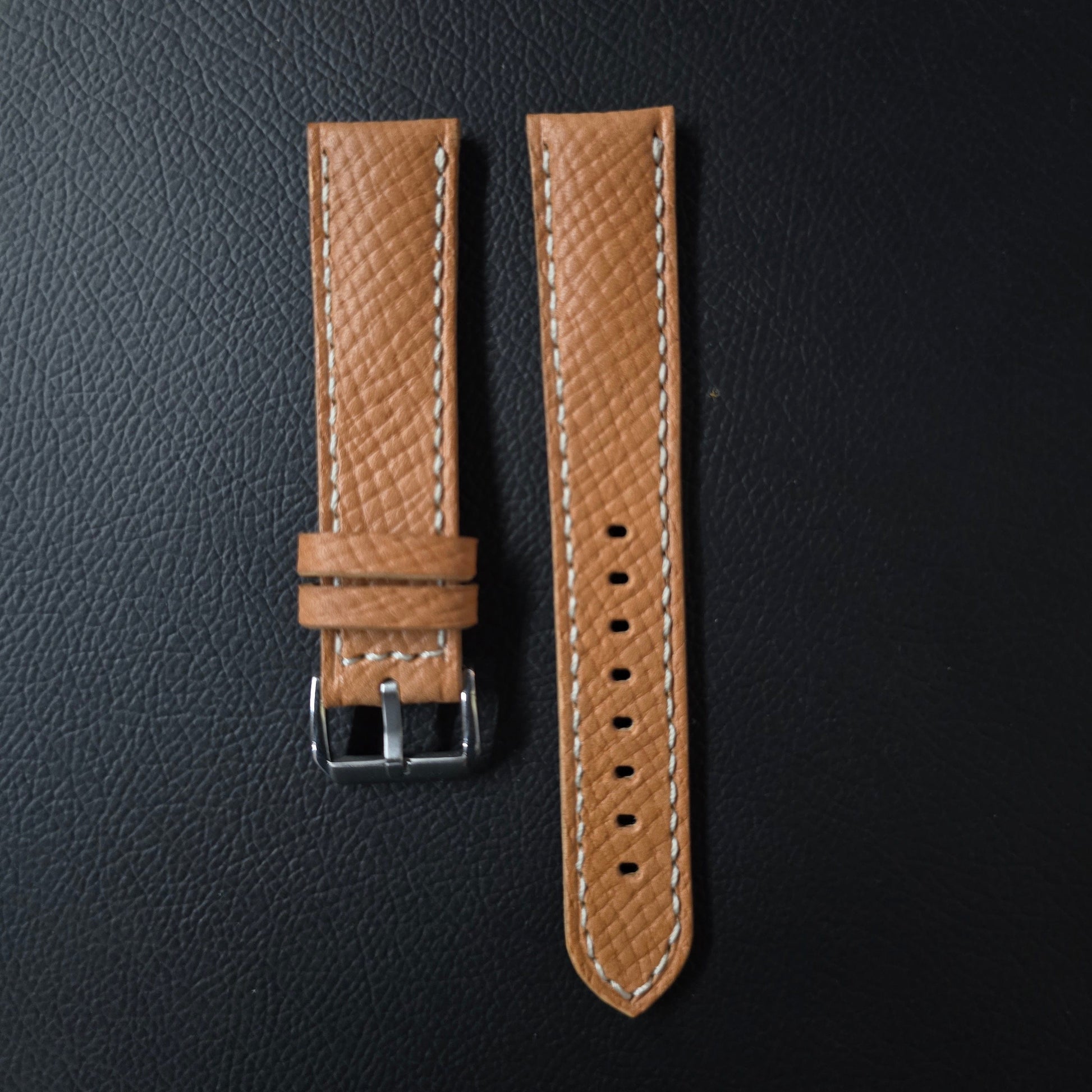 Indianleathercraft straps Handmade Italian leather strap