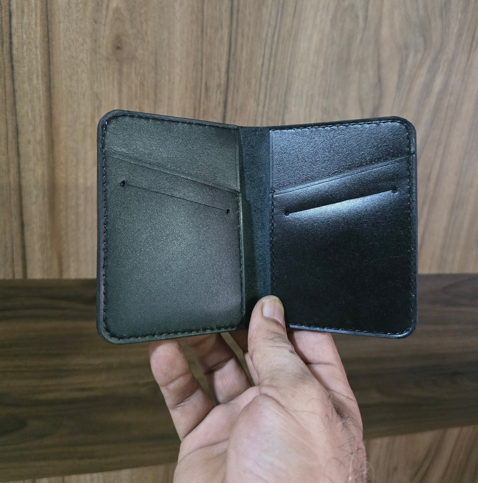 Indianleathercraft Wallets & Money Clips Full grain leather card holder