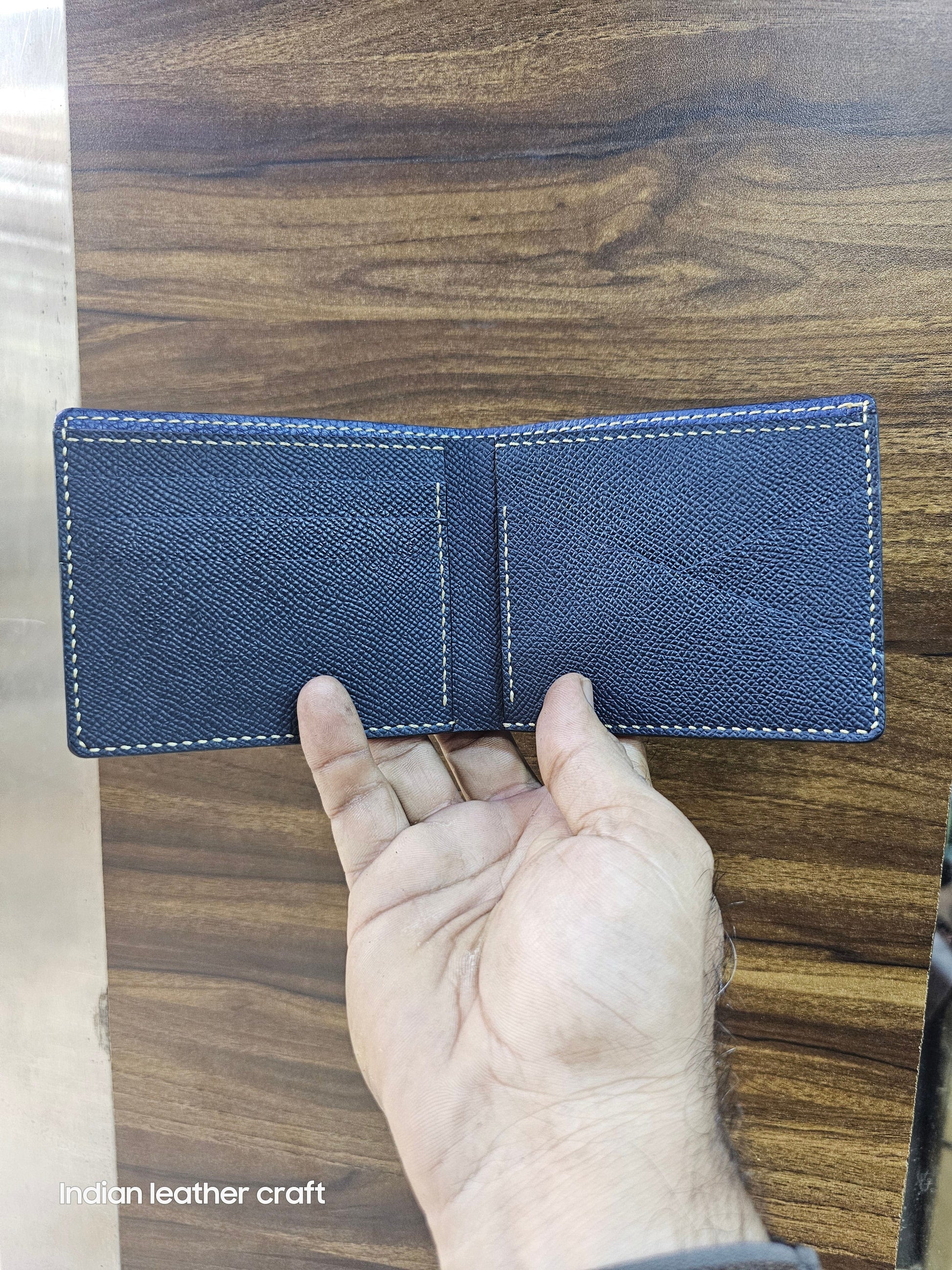 Indianleathercraft Wallets & Money Clips Handmade epsom leather wallet