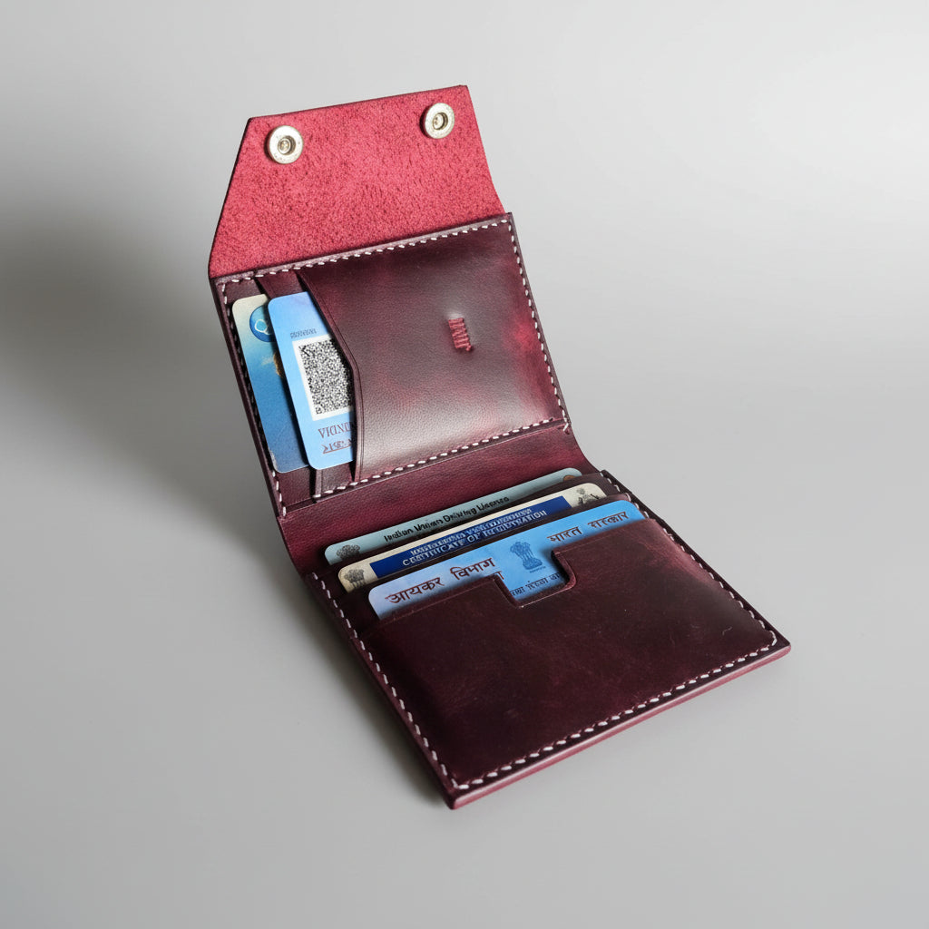 Indianleathercraft Wallets & Money Clips Handmade leather wallet for men