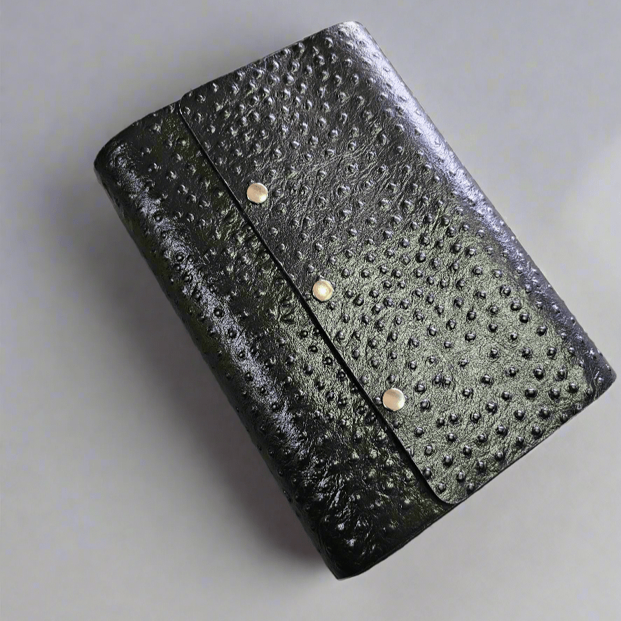 Indianleathercraft Watch Accessories Black / 8 watches Leather watch case