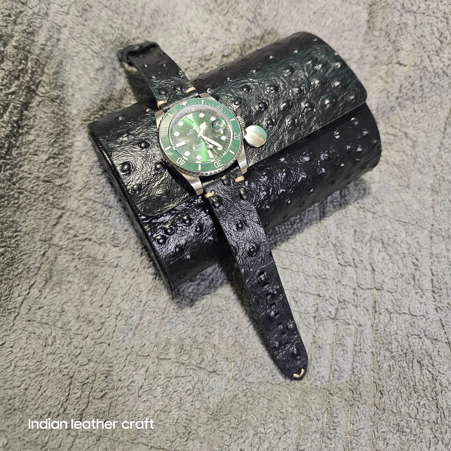 Indianleathercraft Watch Accessories Leather watch case