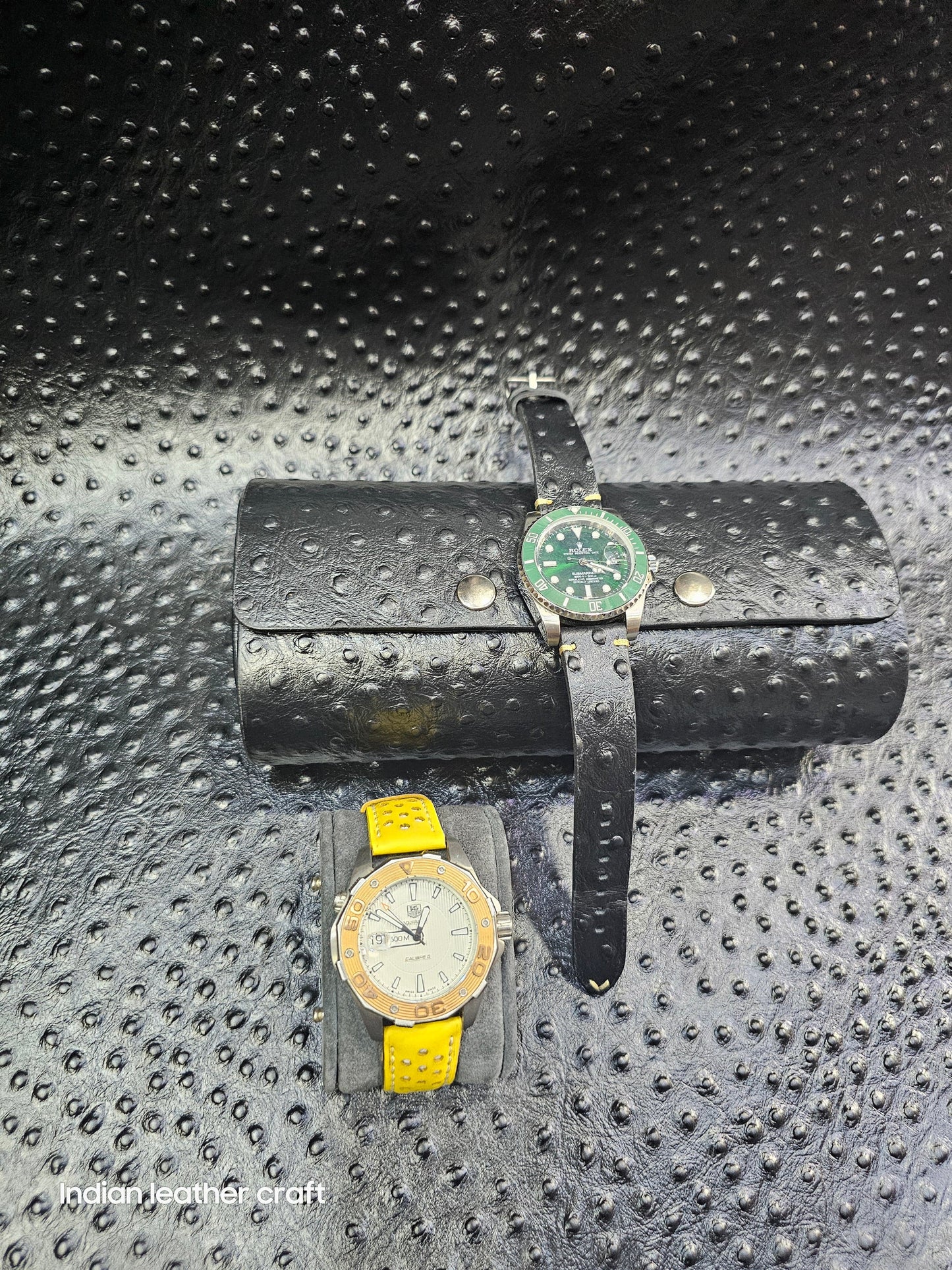 Indianleathercraft Watch Accessories Leather watch case