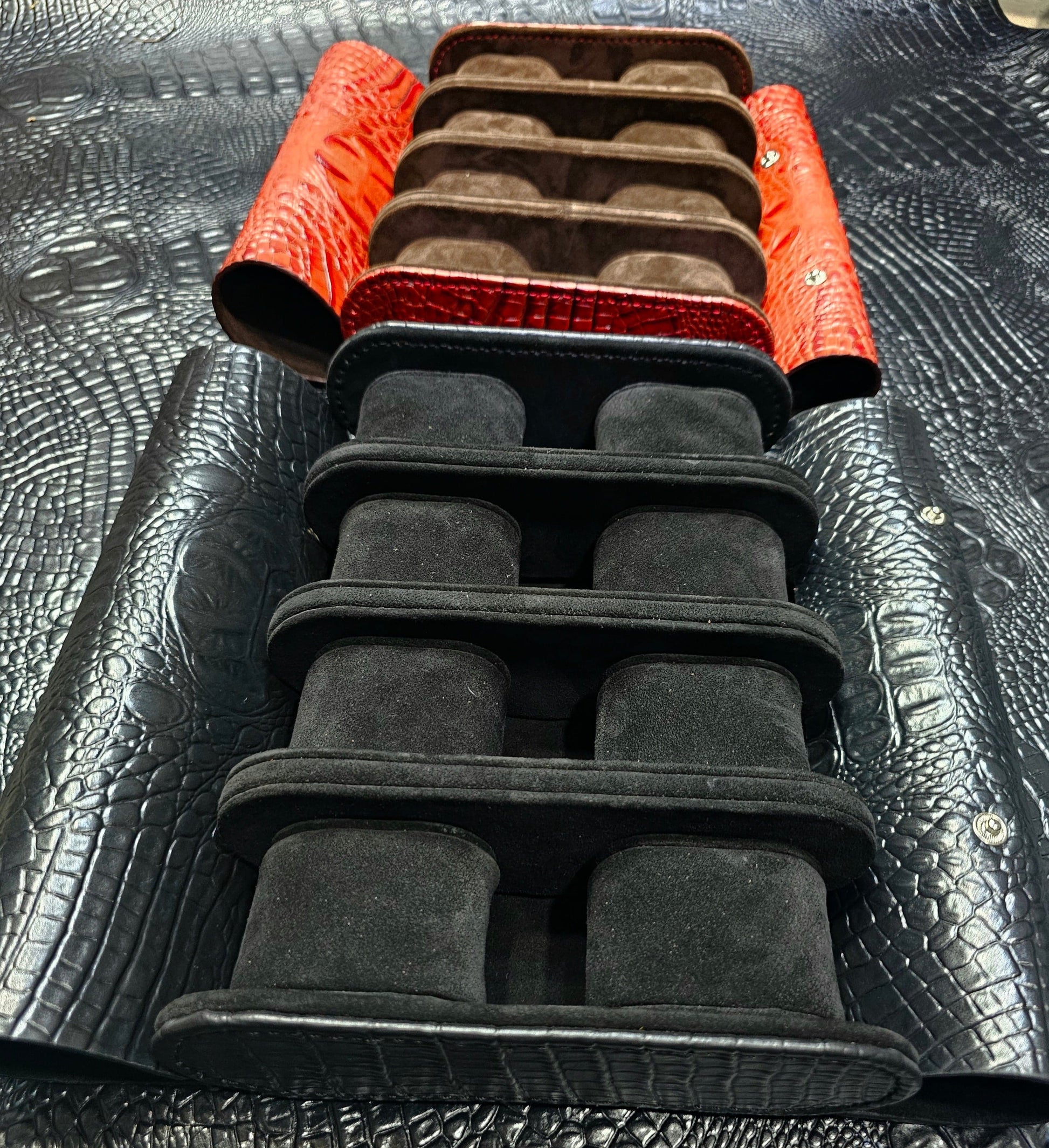 Indianleathercraft Watch Accessories Travel watch case