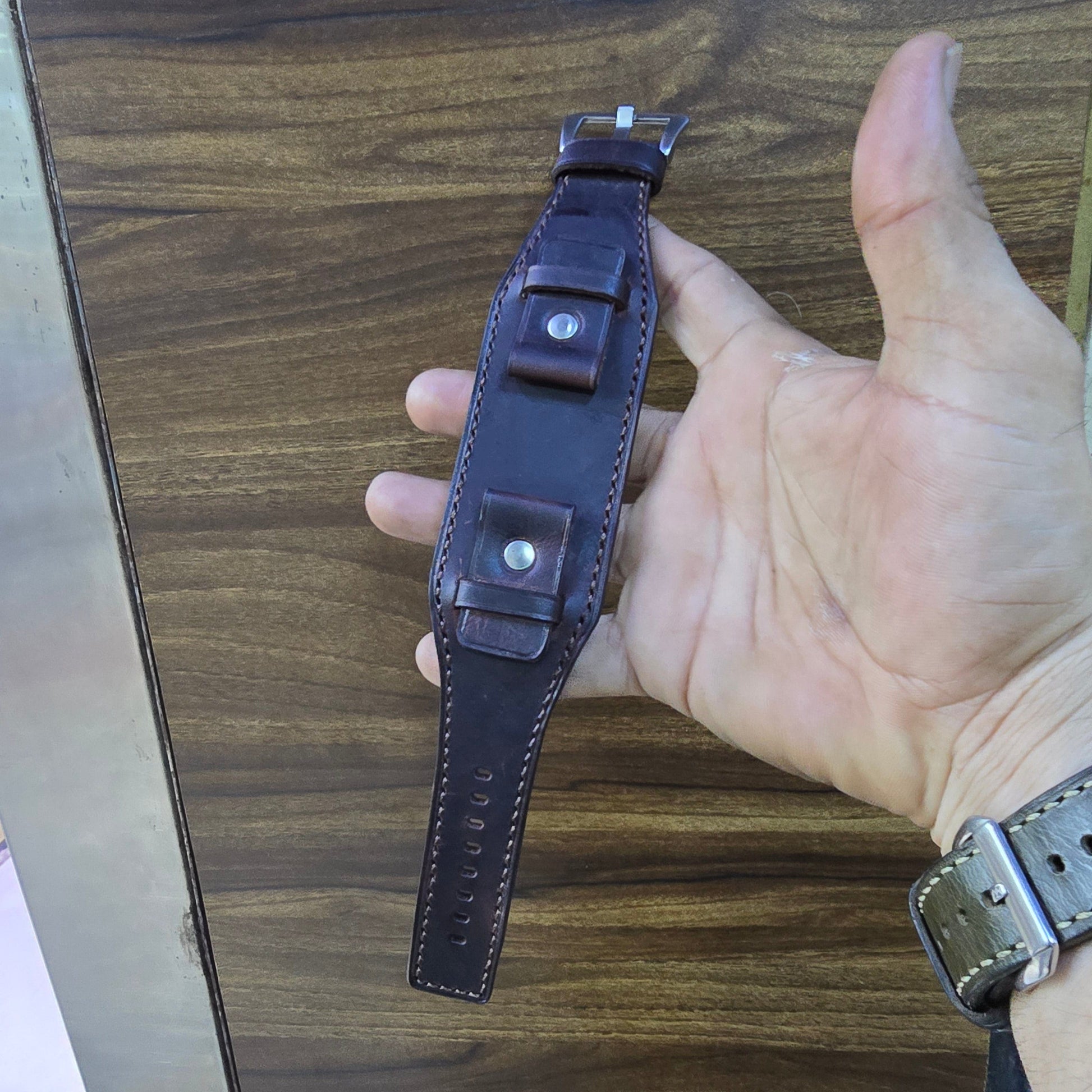 Indianleathercraft Watch Bands Bund leather strap