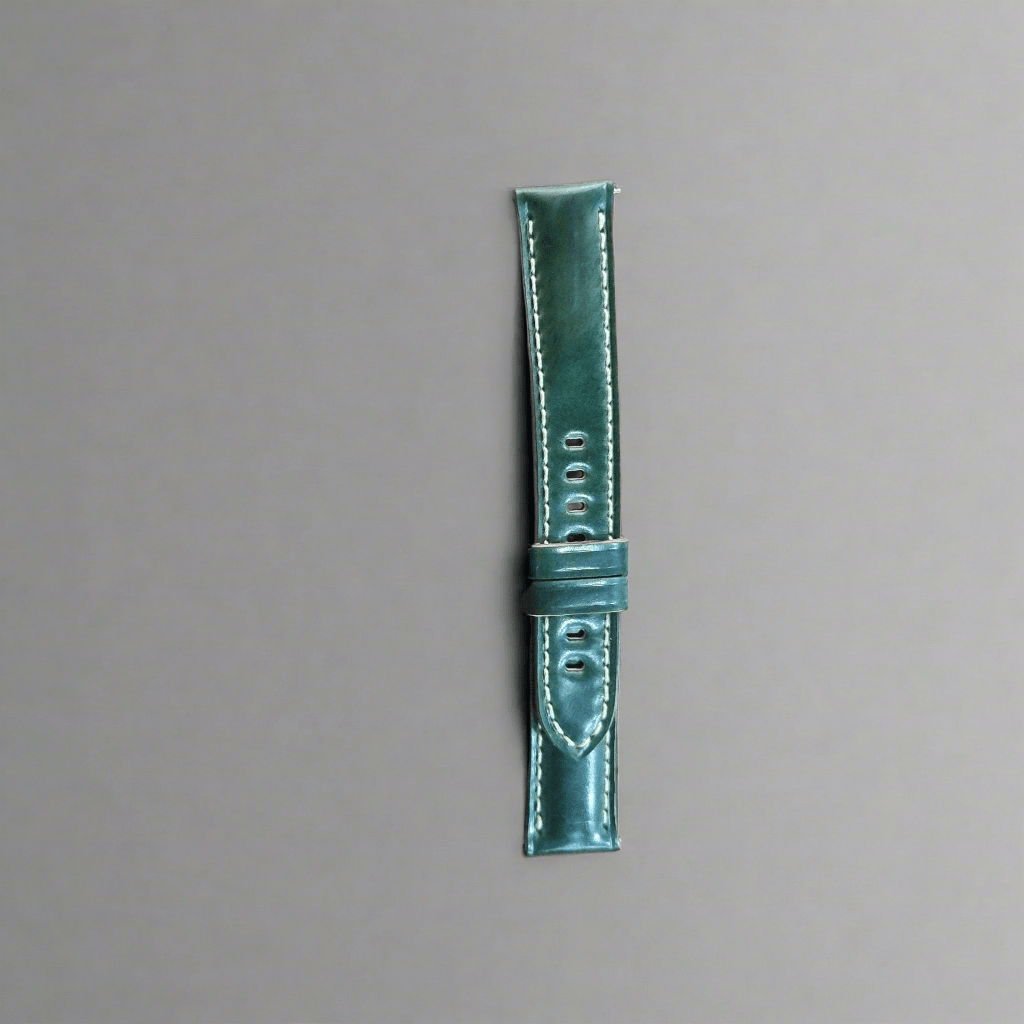 Indianleathercraft Watch Bands Green / 20mm Shell Cordovan watch strap