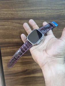 Indianleathercraft Watch Bands Handmade apple watch strap