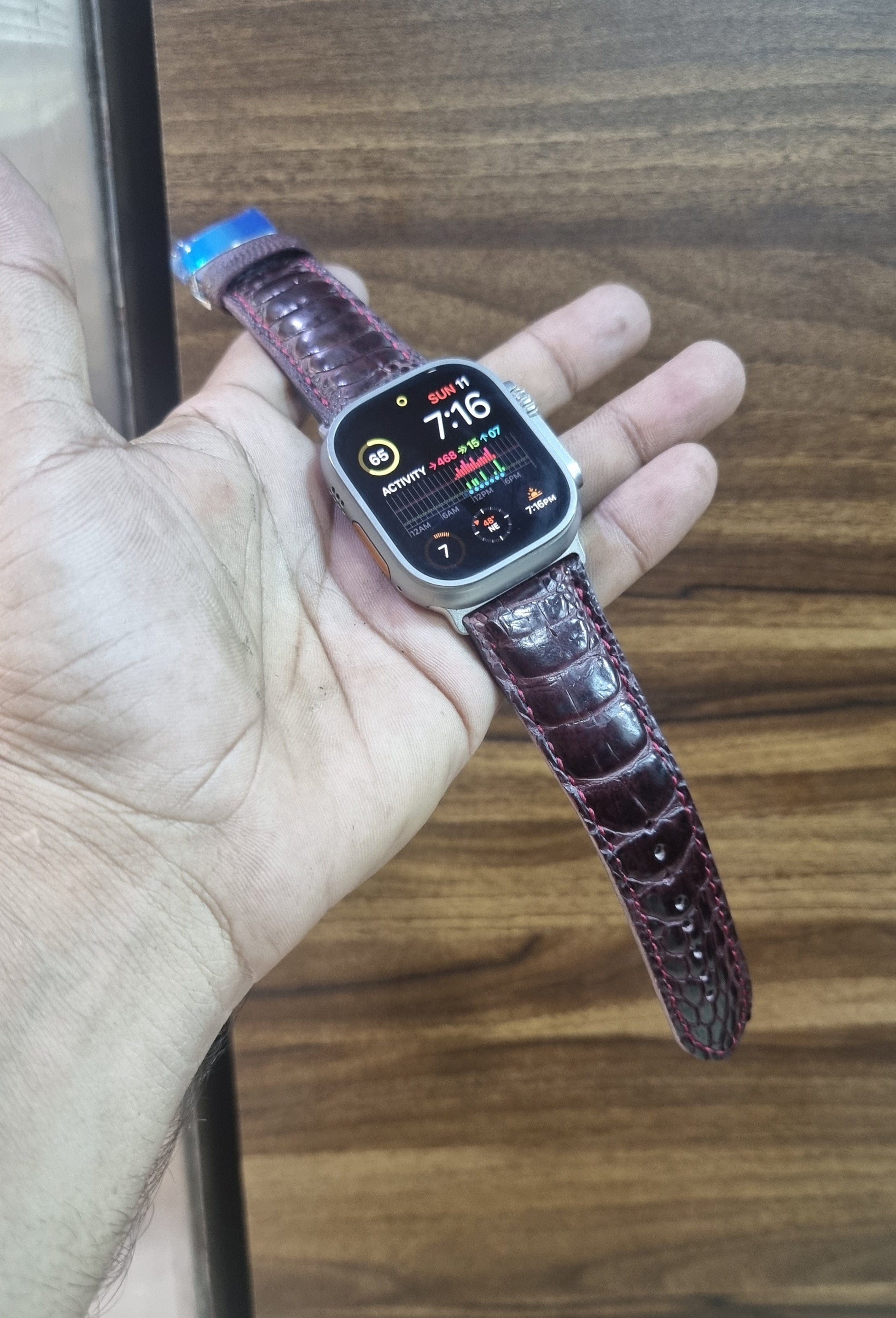 Indianleathercraft Watch Bands Handmade apple watch strap