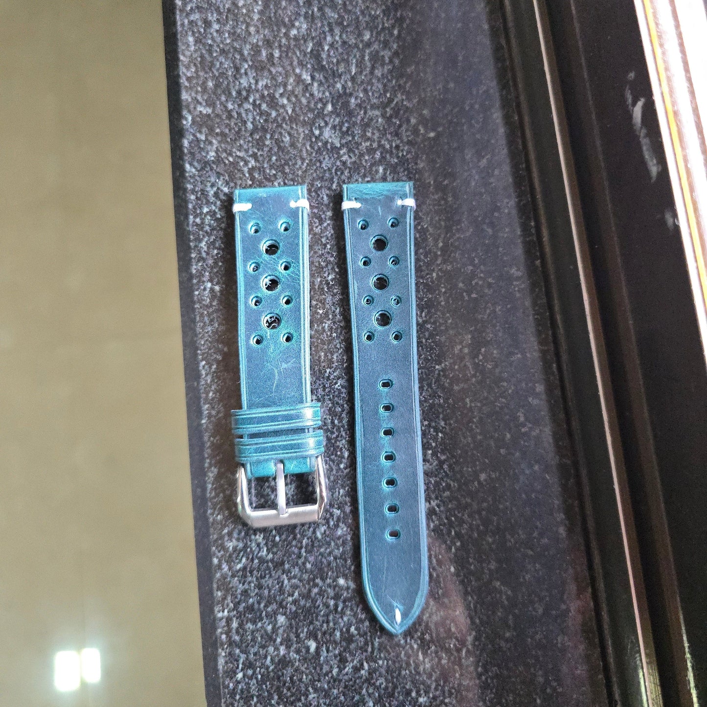 Indianleathercraft Watch Bands Handmade vintage racing strap