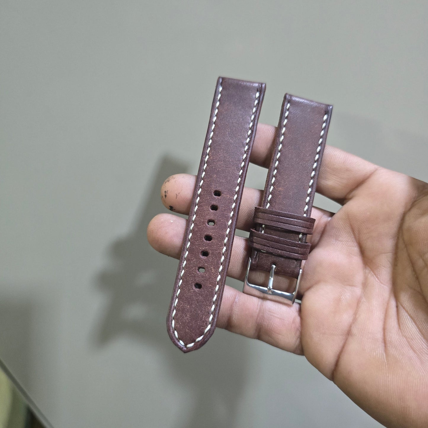 Indianleathercraft Watch Bands Italian pueblo leather strap