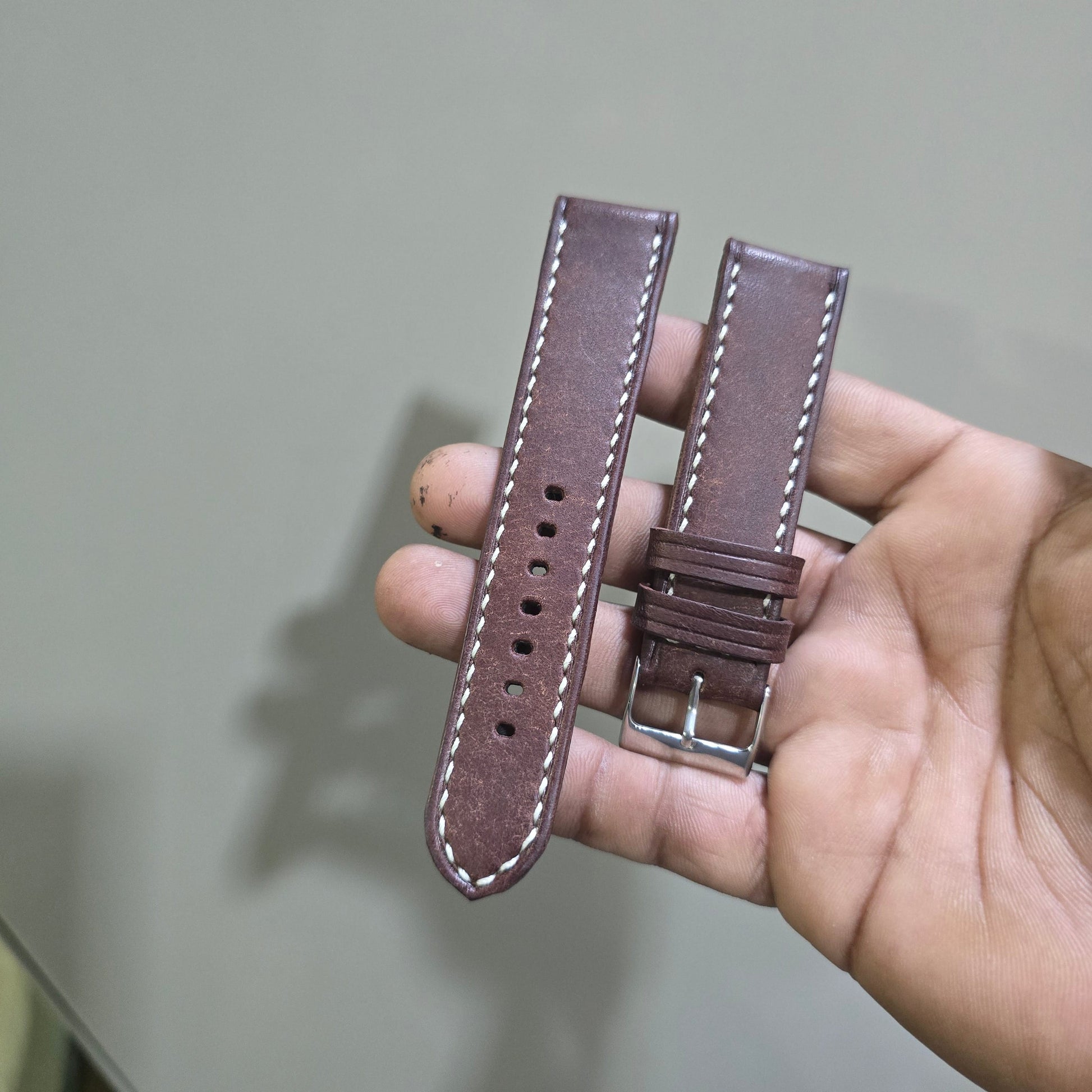 Indianleathercraft Watch Bands Italian pueblo leather strap