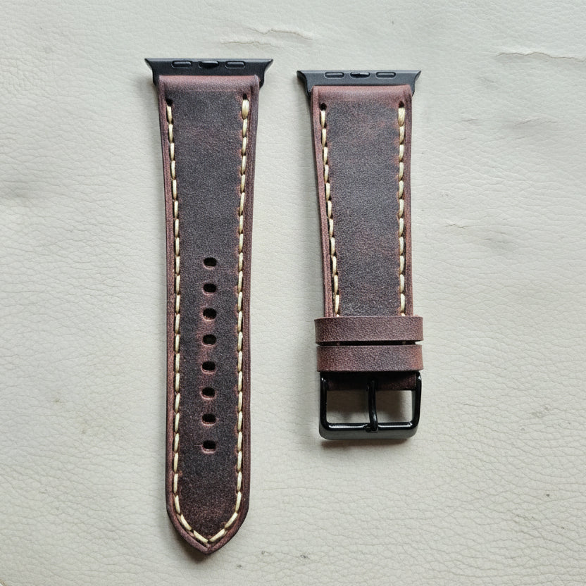 Indianleathercraft Watch Bands Leather strap for apple watch