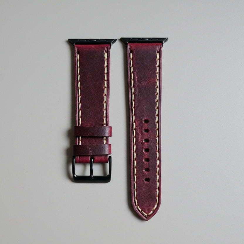 Indianleathercraft Watch Bands Leather strap for apple watch