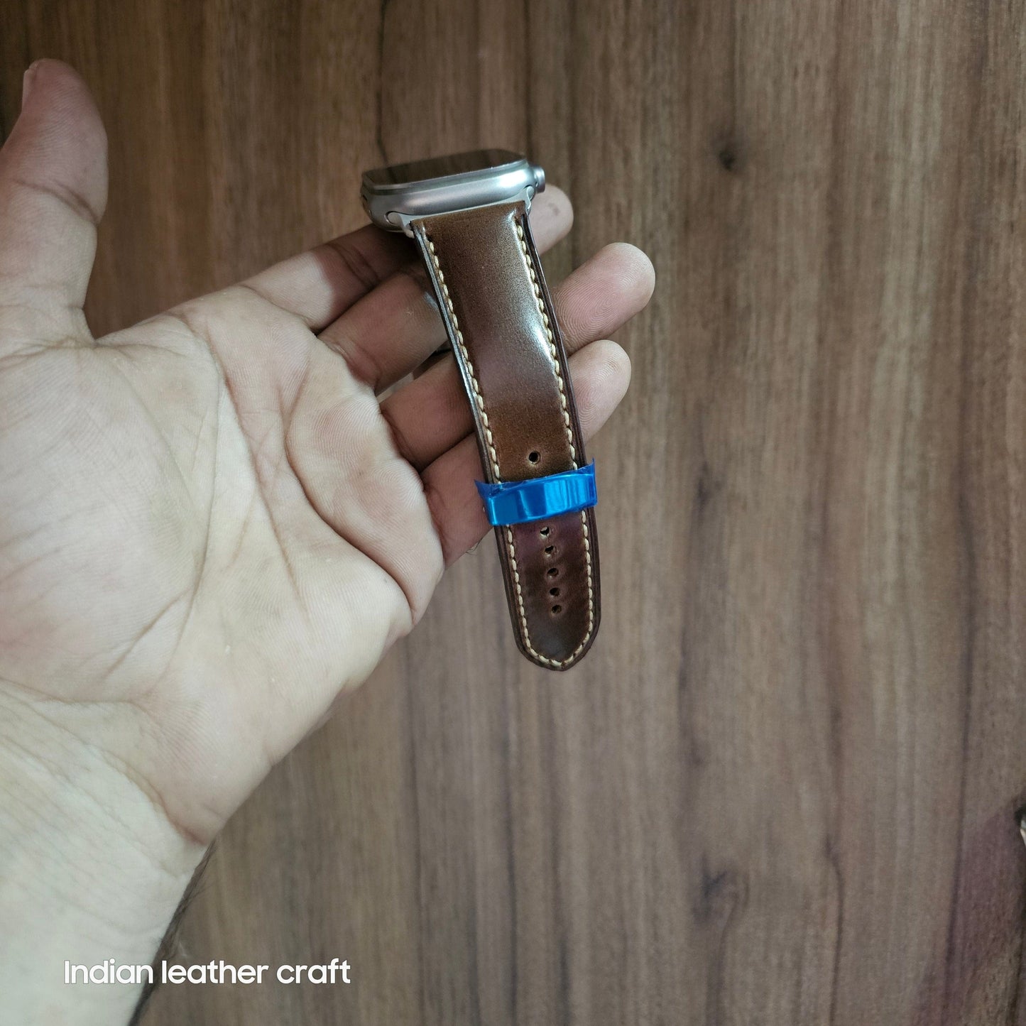 Indianleathercraft Watch Bands Shell cordovan leather strap