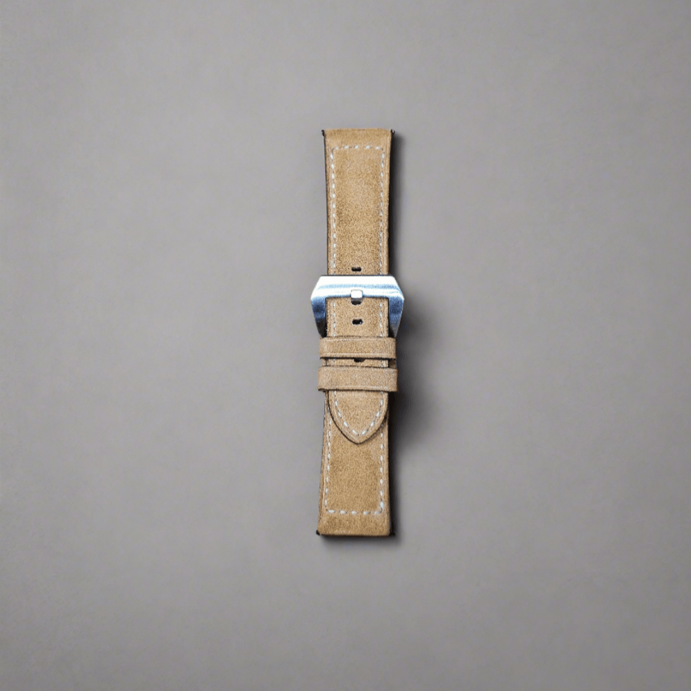 Indianleathercraft Watch Bands Suede leather strap for panerai